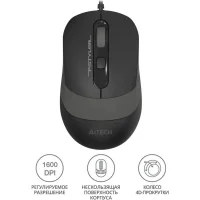 Мышь A4Tech Fstyler FM10S (серый/черный) фото 1